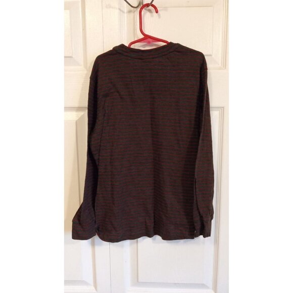 Art Class Boys Dark grey and red strip long sleeve - Picture 2 of 3